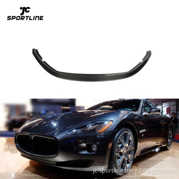 JCSportline Carbon Fiber Front Lip Splitter for Maserati GT GranTurismo Coupe 2-Door (2007-2009)
